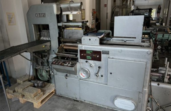 Used printing machinery